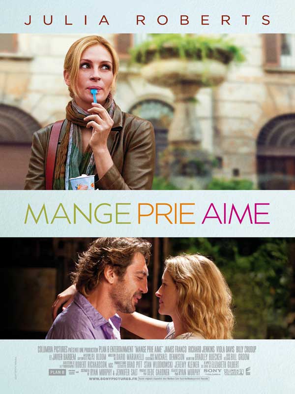 Affiche du film Mange, Prie, Aime